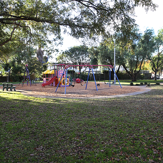 Carrington Street Playground and park view